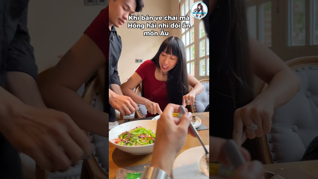 Khi hồng hài nhi đòi đi ăn nhà hàng Âu