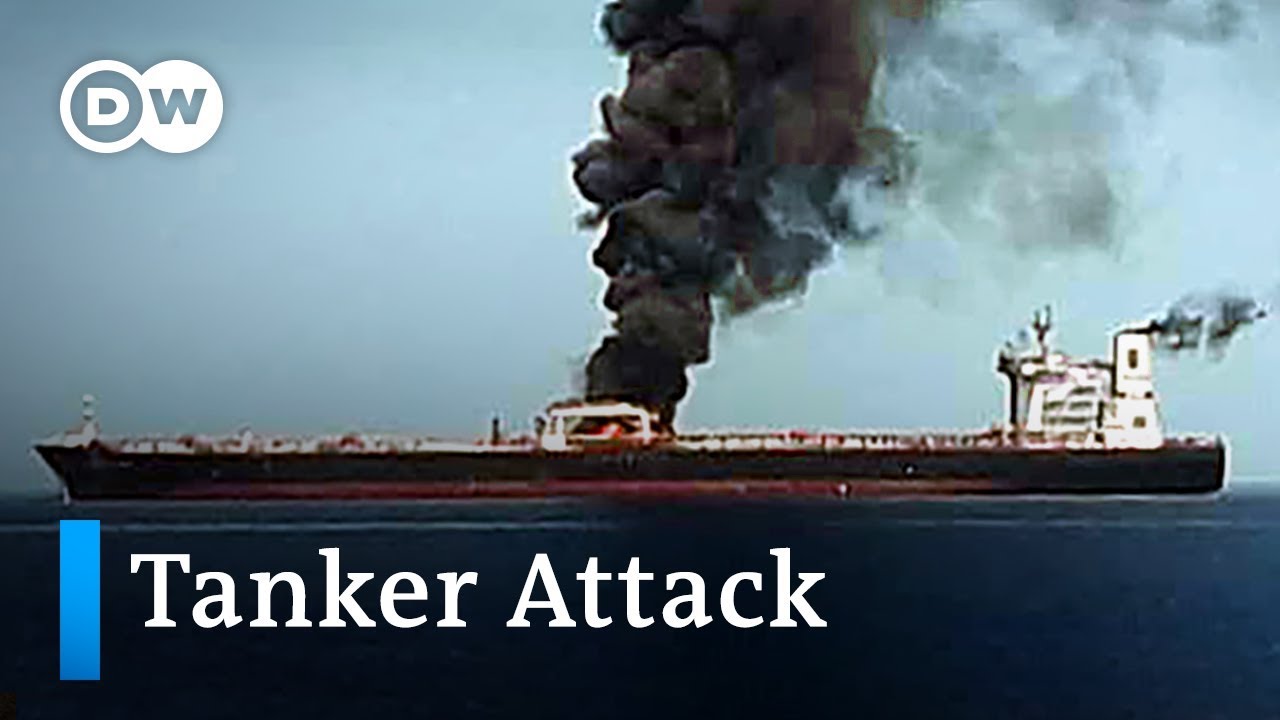 Film backdrop image for Tanker attacks fuel Middle East tensions (2019)