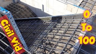 Reinforced Concrete Stair  Part 2  Reinforcing (how to do)