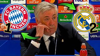 ¡LA RUEDA DE PRENSA DE ANCELOTTI TRAS LA VICTORIA DEL REAL MADRID ANTE BAYERN MUNICH EN CHAMPIONS!