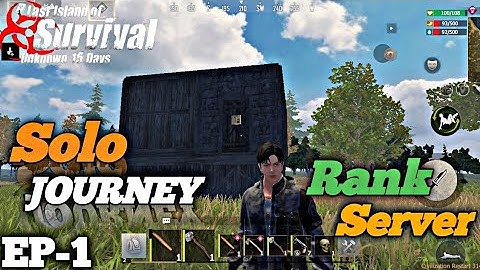 Solo Journey Rank Server Last Island of Survival Lite Day/01 🥰 Gameplay Video #lios #ldrs #tips
