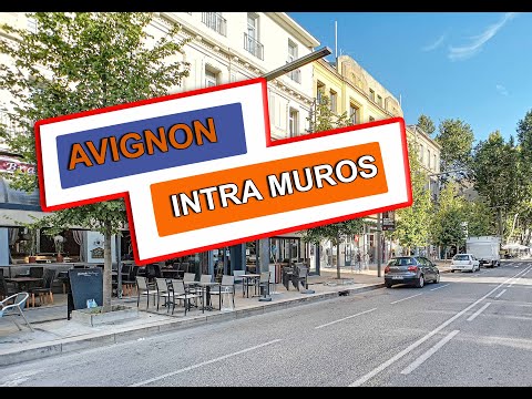 AVIGNON INTRAMUROS PRESENTATION DES DIFFERENTS QUARTIERS (septembre 2019)