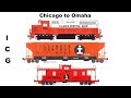 Remembering Great Freight Trains #23: Illinois Central Gulf #Chicago to #Omaha Train Andy Fletcher