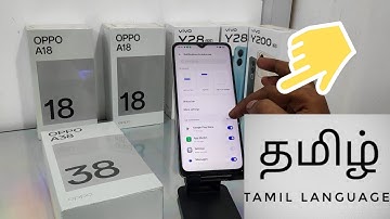 How to Show on Real time network speed in OPPO A38 in Tamil| How to show Internet Speed in Oppo A18