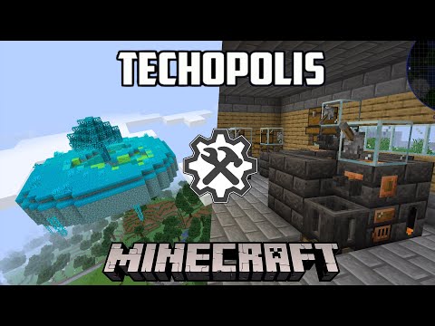 ESPLORIAMO IL MODPACK E FONDIAMO I PRIMI LINGOTTI!   TECHOPOLIS E2