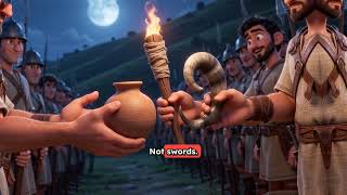 The Story of Gideon - From Hiding to Hero #animation #biblestories #faith