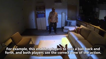 Dyadic Projected Spatial Augmented Reality