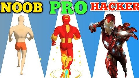 NOOB vs PRO vs HACKER | Hero Mashup run | With Oggy And Jack | Dr.Octavius Gamer | ALL Levels