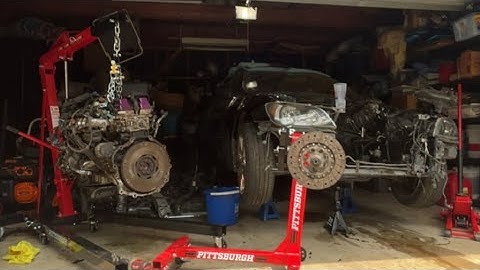 IS300 engine removal