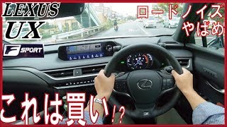 【目線動画】直線番長！レクサスUXはロードノイズは気になるが、デザインは好き。走行目線動画　POV
