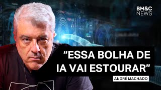 Economia global e colapso de bolha de inteligência artificial | André Machado no BM&C News