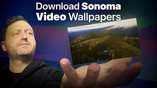 Download macOS Sonoma's Video Wallpaper with a free app I made! screenshot 1