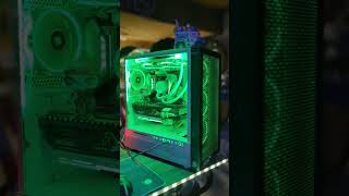Gaming Pc Built In Green Color