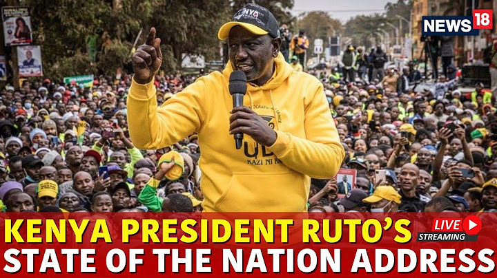 LIVE: Kenya President William Ruto Addresses Nation Before Fresh Protests | Kenya Protest March|N18G