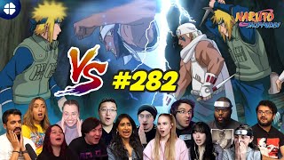  Yellow Flash Minato Vs Raikage And Killer Bee Reaction Mashup Shippuden 282 ナルト 疾風伝 海外の反応