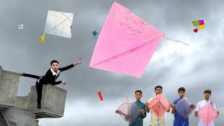 Big Plastic bag Kite Make Vs Challenge Plastic bag Kite | Kite