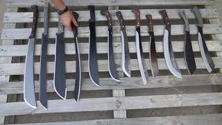 Condor Knife and Tools All Different Kinds of  Machetes  Made in El Salvador