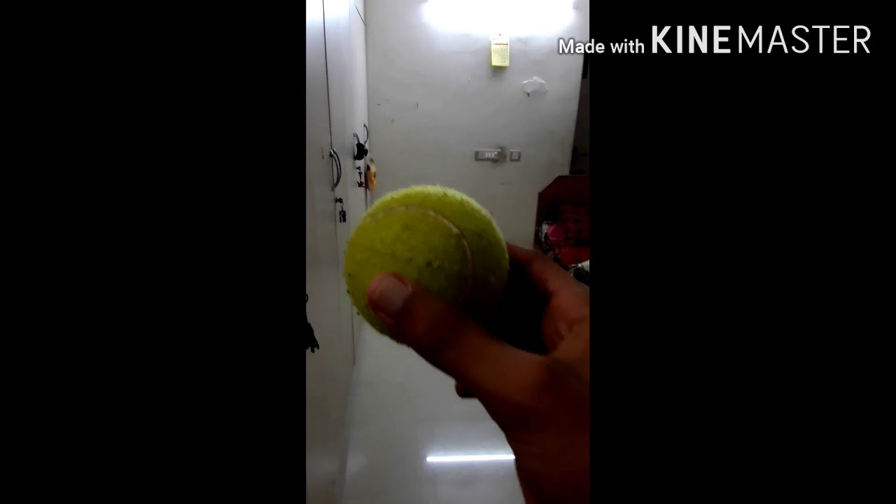 INSWING How to bowl in swing in tennis ball (ENGLISH) YouTube