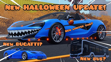 NEW HALLOWEEN UPDATE IN RCD! - Roblox Realistic Car Driving