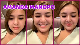 AMANDA MANOPO live instagram...