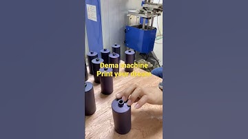 Perfume bottles screen printing machine semi automatic #bottlepainting #cosmetics #perfume