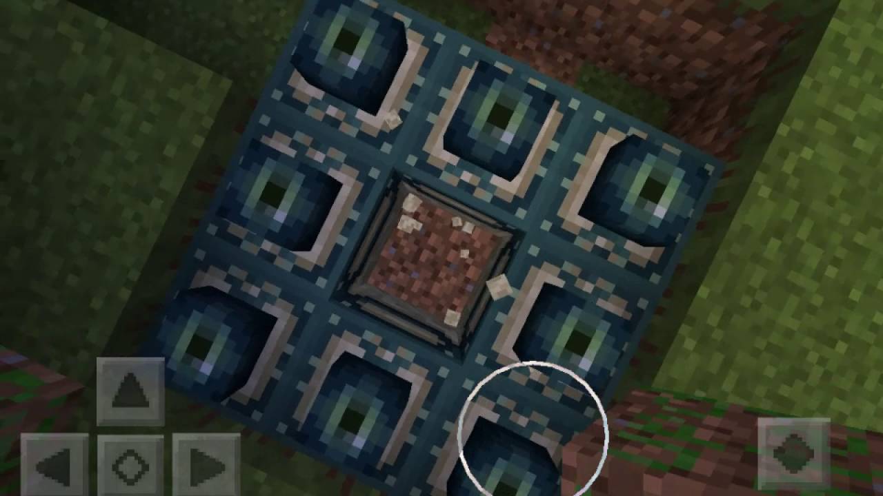как сделать портал в эндер край в майнкрафте 0.16.0 #4