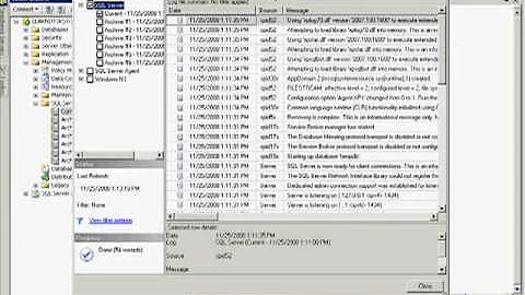 Understanding and Optimizing the SQL Server Error Logs