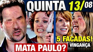 FINA ESTAMPA - Capítulo de 13/08 QUINTA  - Resumo Completo Novela 13 de Agosto de 2020