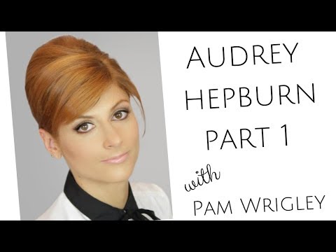 part-1-learn-audrey-hepburn/french-pleat-vintage-bridal-hairstyle---mother-of-the-bride-hairstyle