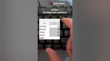 Excel trick | #excel #asmr #computer #tricks