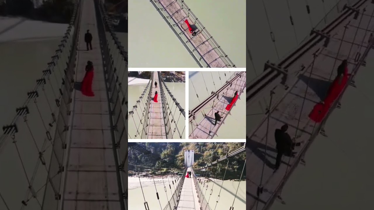 pre wedding shoot Rishikesh Drone video