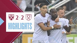 Dagenham & Redbridge 2-2 West Ham | Cornet Grabs First Hammers Goal | Pre-Season Highlights