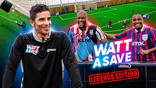 Clinton Morrison and Marcus Gayle vs David James in WATT A SAVE LEGENDS SPECIAL! ⚡ 🏆