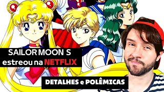 SOS Sailor Moon - A dona Netflix avisou que elas estão chegando em