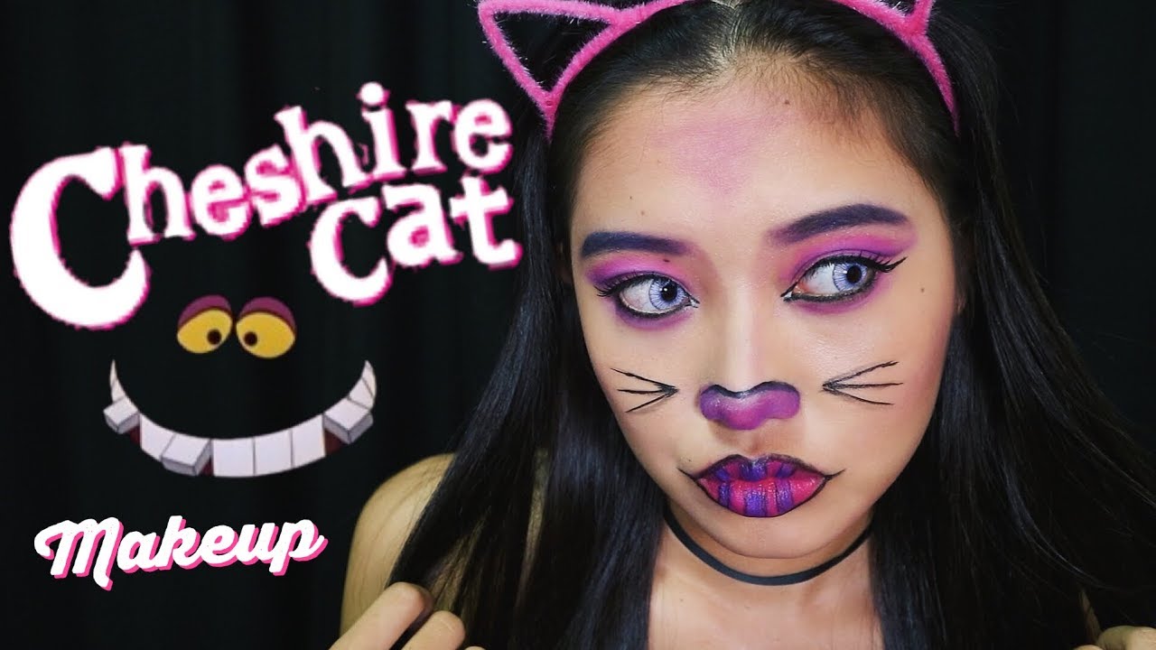 ハロウィンメイク チェシャ猫風メイク Cheshire Cat Makeup Tutorial Youtube