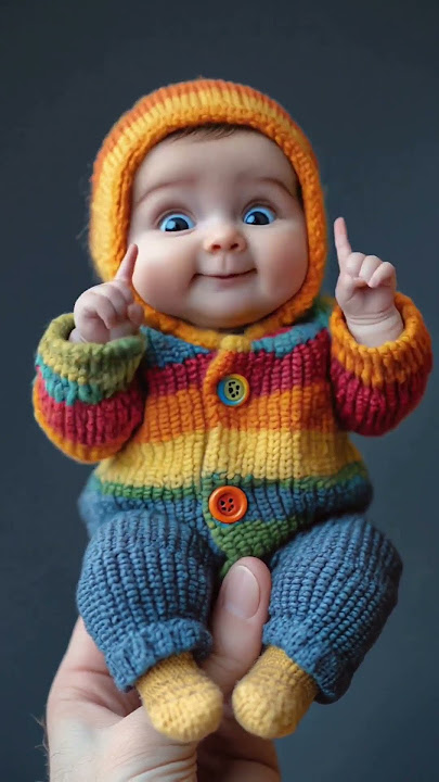 cute baby AI #aiart #ai dubi dubi dam dam