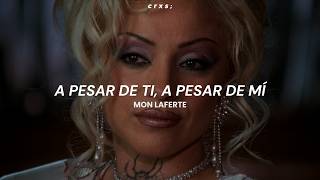 Mon Laferte - A Pesar De Ti y De Mi (Letra/Lyrics)