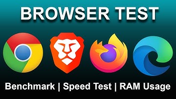 Chrome Vs Brave Vs Firefox Vs Edge | Speed Test | Ram Usage