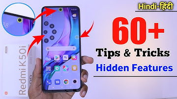 Redmi K50i Tips And Tricks - Top 60++ Hidden Features | Hindi-हिंदी