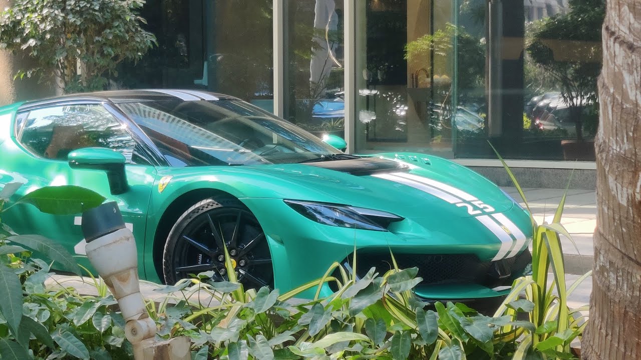 Ferrari 296 Speciale in Mumbai BKC 💯