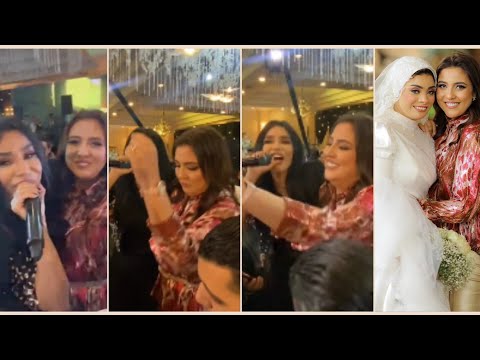 رقص مي كساب في فرح بنت اختها وفرحتها بيها ولعت الفرح مع المطربة امينه الحنتور ومش هتصدق رشاقتها