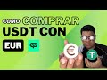 Como comprar USDT Con Euros en NoOnes FACIL