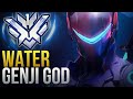 Best of water rank 1 korean genji  overwatch montage