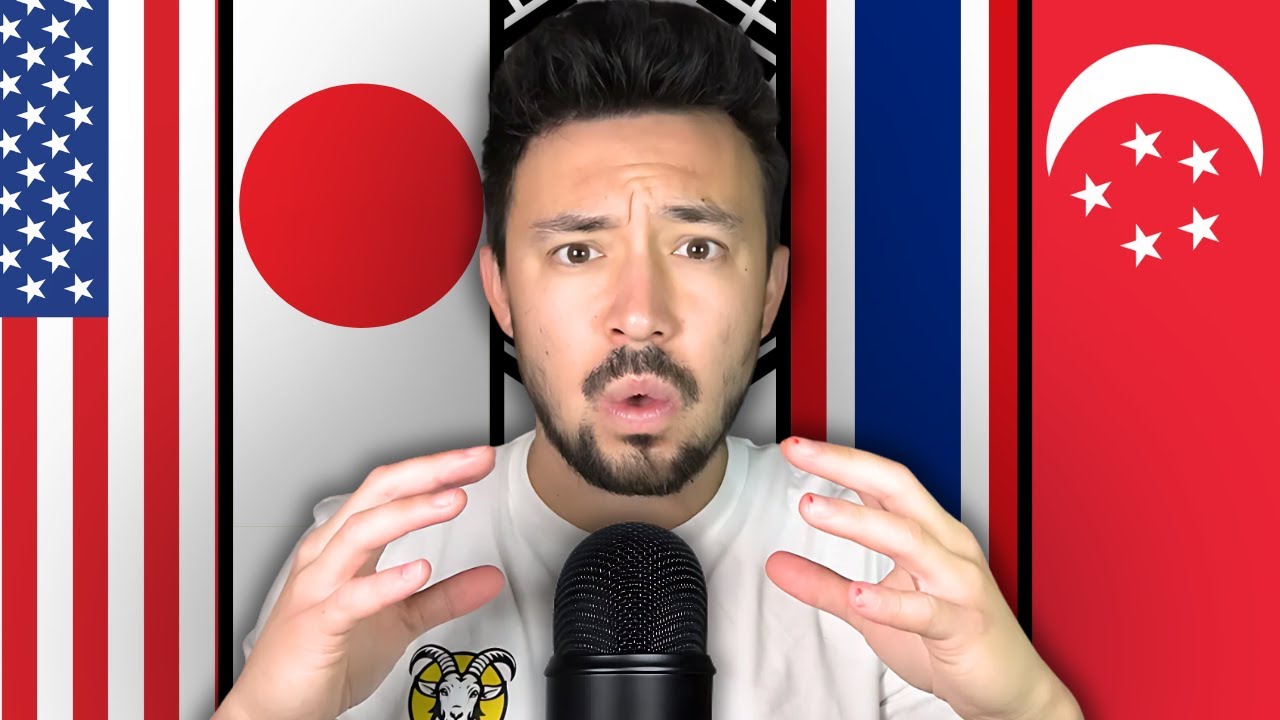 NEW ASMR in 5 Different Countries!