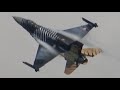 4Kᵁᴴᴰ SOLOTÜRK Demo Team F-16C Fighting Falcon - Turkish Air Force - Türk Hava Kuvvetleri