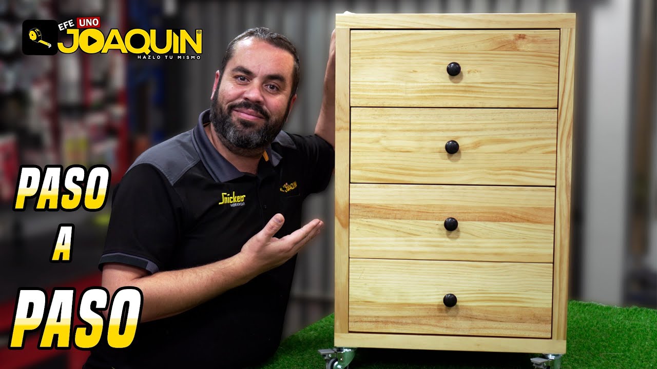 Cómo hacer una cajonera de madera