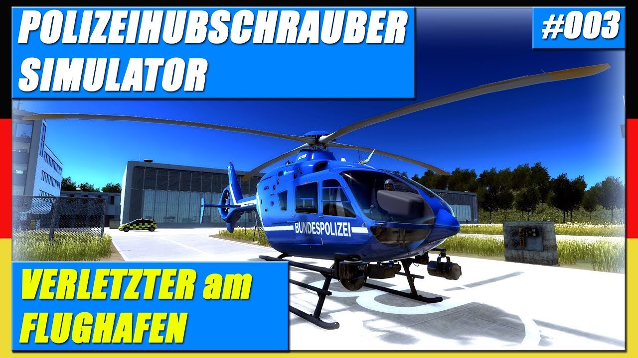 Polizeihubschrauber im Einsatz [03] RETTUNGSFLUG zum Hospital | Police Helicopter Simulator Gameplay