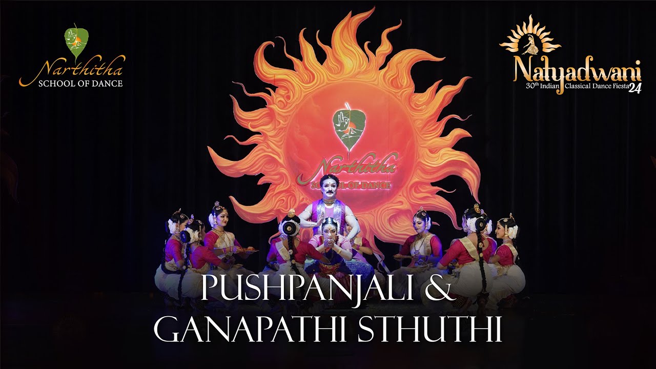 Pushpanjali & Ganapathi Stuthi - Natyadwani 2024 - Narthitha School of Dance, Dubai.