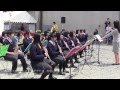 第1回北三陸あまちゃん市、久慈東高校吹奏楽部の演奏(130518)