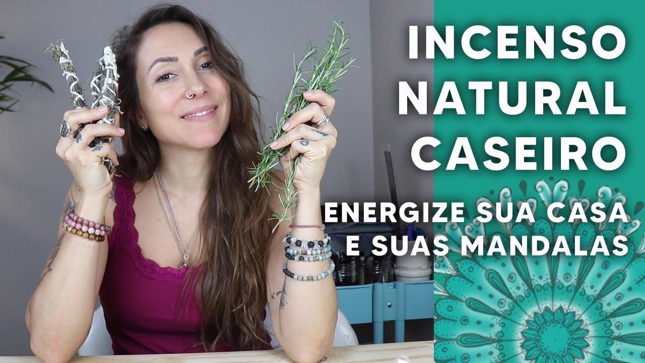 COMO FAZER INCENSOS NATURAIS para energizar suas mandalas | Taty Alencar